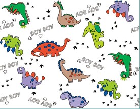 恐龙 英文 卡通 