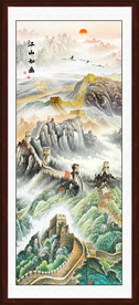 玄关山水画
