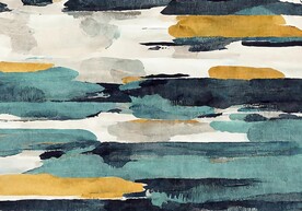 现代简约抽象地毯地垫