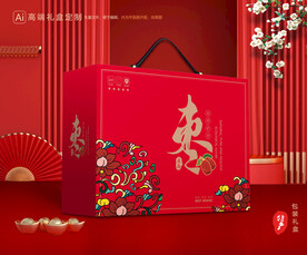 红枣包装 大枣礼盒