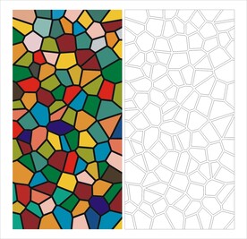 染色玻璃 彩色玻璃