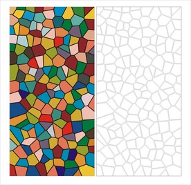 染色玻璃 彩色玻璃