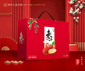 红枣包装 大枣礼盒