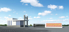 牧业公司大门设计案例效果图