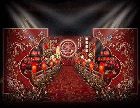 中式婚礼仪式区