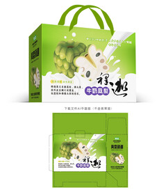 牛奶释迦包装 