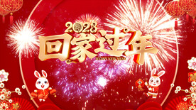 2023兔年片头PR模板