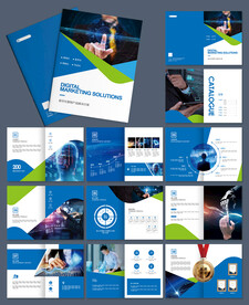 智能科技公司招商宣传画册