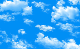 蓝天白云