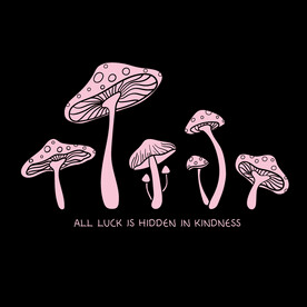 卡通蘑菇印花服装图案