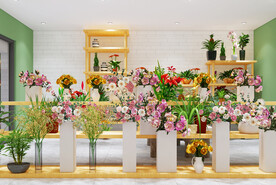 花店设计案例效果图