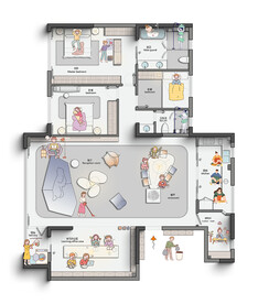 户型图 家配图 洋房图图片