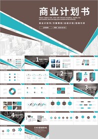 通用项目策划商业计划书PPT