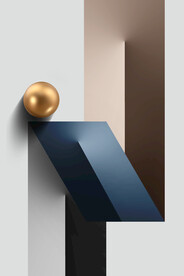 现代抽象几何装饰画