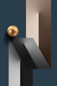 现代抽象几何装饰画