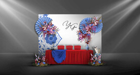 新中式婚礼签到区