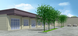 工厂院内设计案例效果图