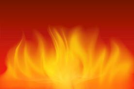 红火动感红色火焰火热背景