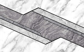 石纹几何灰色大理石背景墙