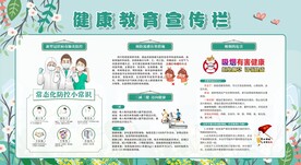 春季健康教育宣传栏