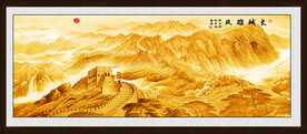 万里长城装饰画
