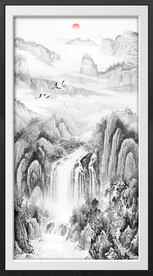 玄关山水画