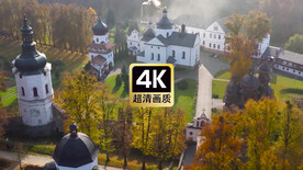 东正教教堂建筑风景