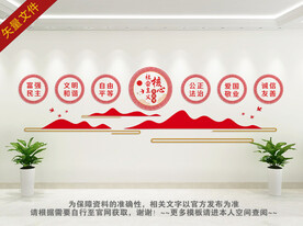 社会主义核心价值观