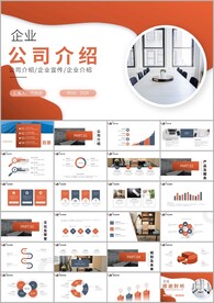 企业公司介绍产品介绍ppt