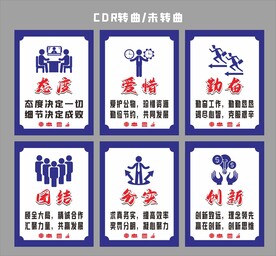 公司文化宣传海报