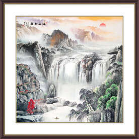 江山如画源远流长国画