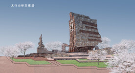 主题大型砌石雕塑