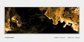 黑金大理石纹理