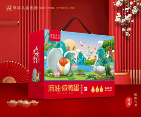 咸鸭蛋包装 土特产礼盒