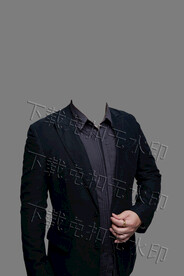 高清男士形象照工作商务照模板