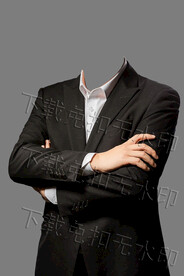 高清男士形象照工作商务照模板