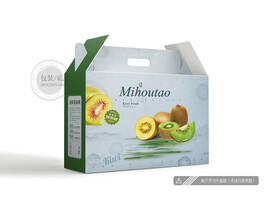 猕猴桃包装 平面图