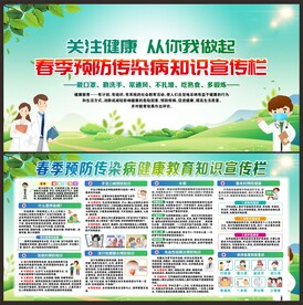 春季健康教育宣传