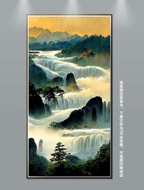 山水风景装饰画