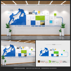 团队风采文化墙