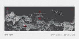 新中式抽象禅意肌理