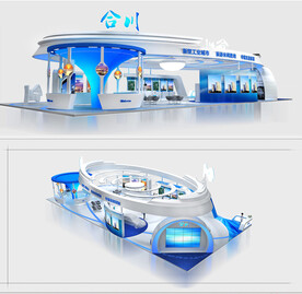 合川政府13x27展台模型