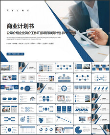 商务通用商业计划书PPT