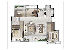 户型图 家配图 洋房图图片