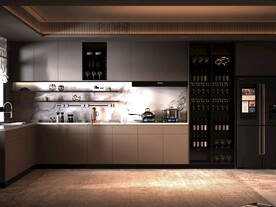 轻奢厨房3d模型