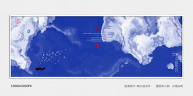 高端水墨丝绸印花