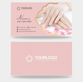  美甲名片