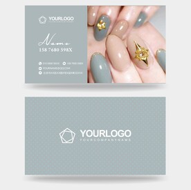  美甲名片