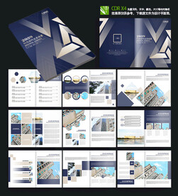 大气高端商务企业公司画册