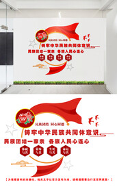 民族团结文化墙